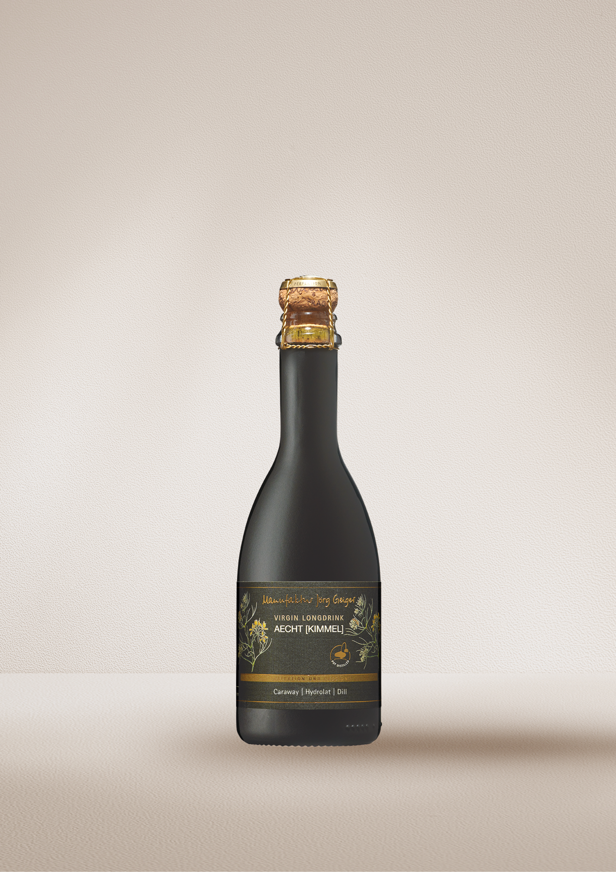 Bottle of "Aecht Kimmel", 375ml